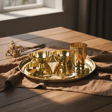 Brass Utensils: A Perfect Blend of Tradition, Health, and Timeless Ele