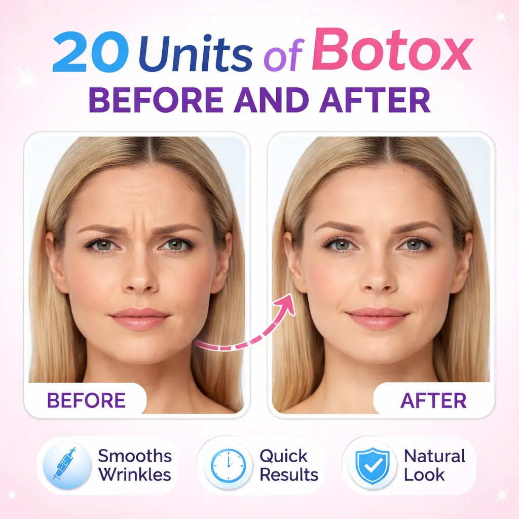 Thinking About 20 Units of Botox? See Before & After