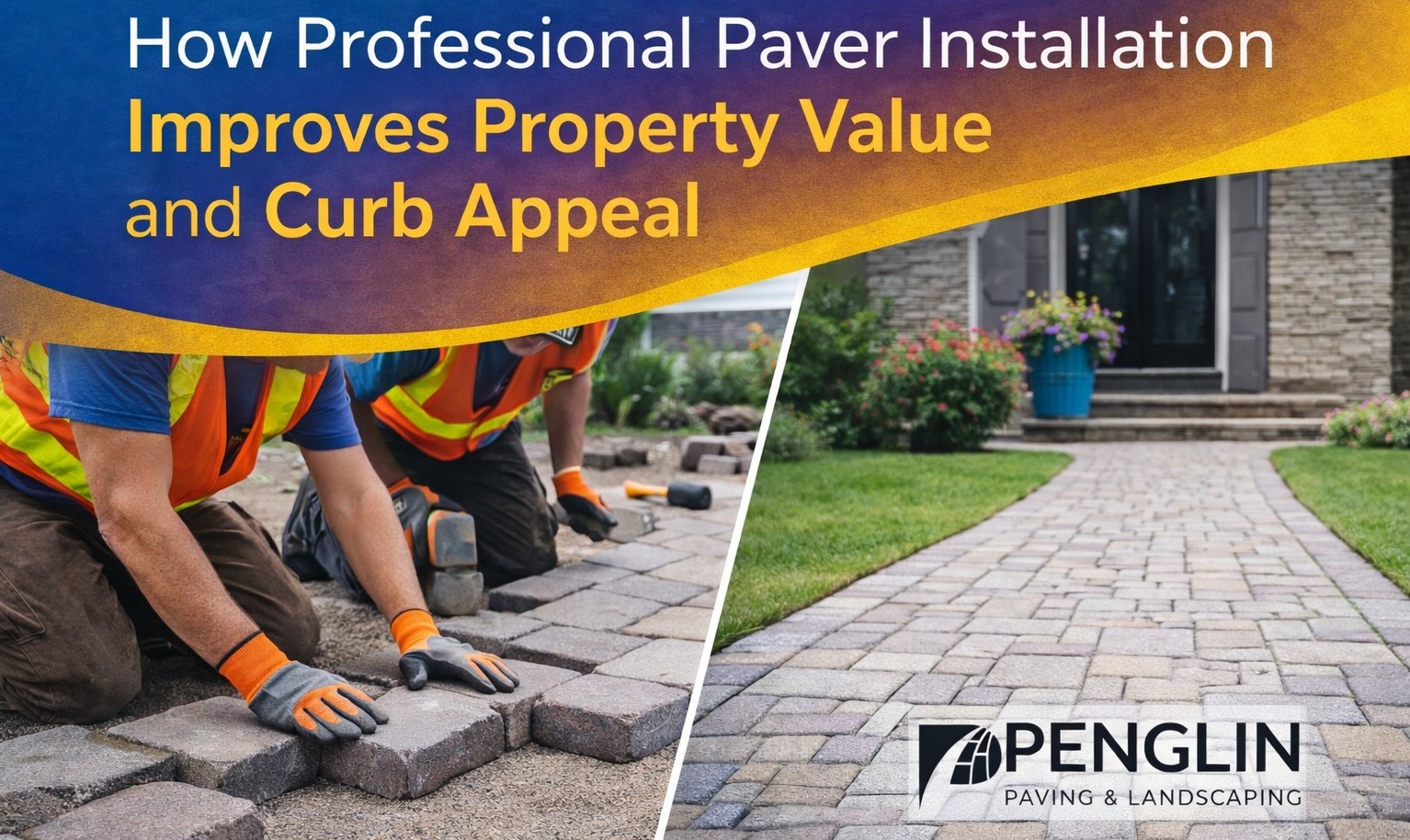 How Professional Paver Installation Improves Property Value and Curb Appeal