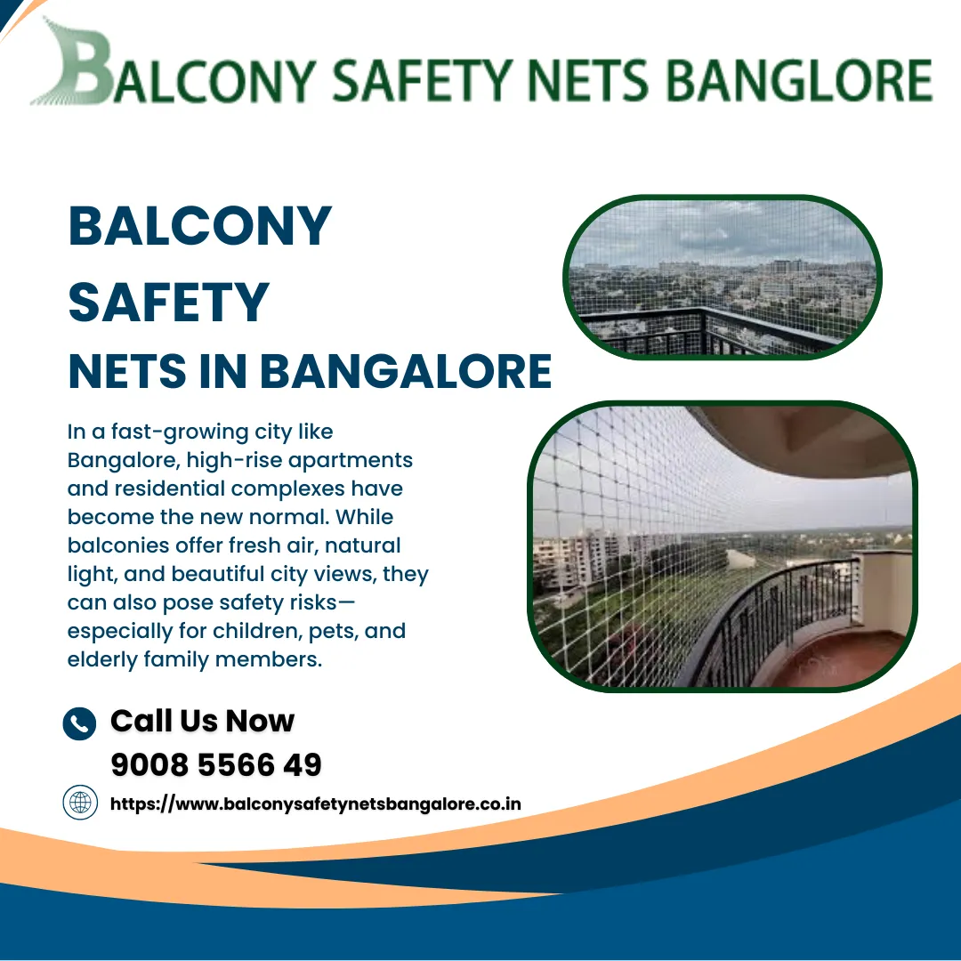 Balcony Safety Nets in Bangalore – Venky Safety Nets