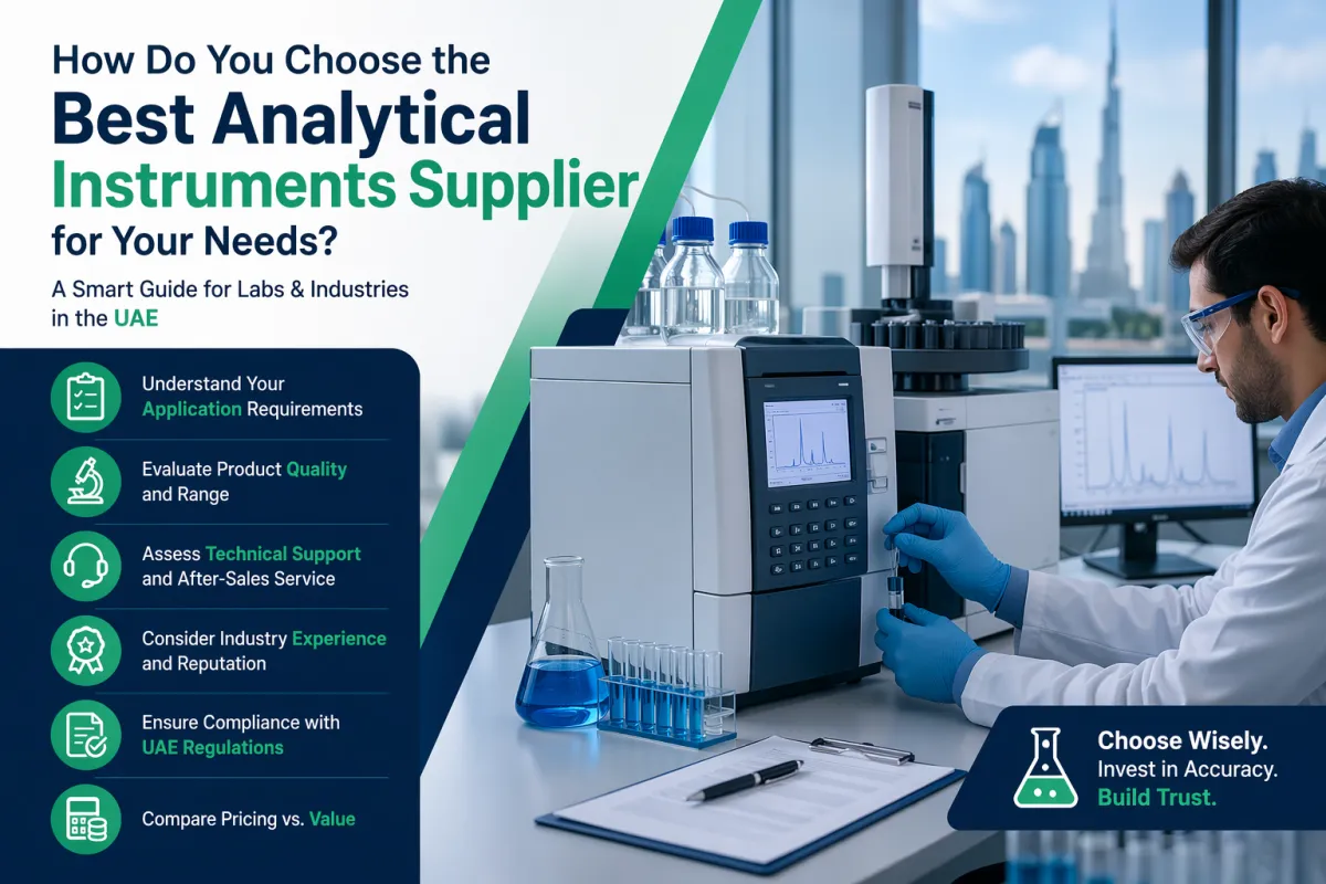 How Do You Choose the Best Analytical Instruments Supplier for Your N