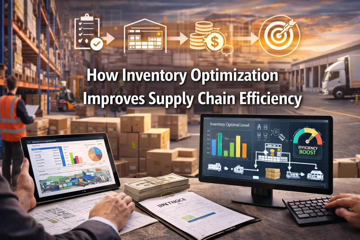 How Inventory Optimization Improves Supply Chain Efficiency