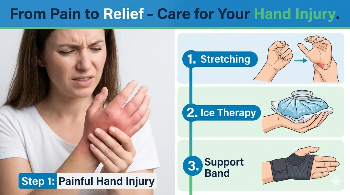 Simple Tips to Reduce Hand Injury Pain Fast