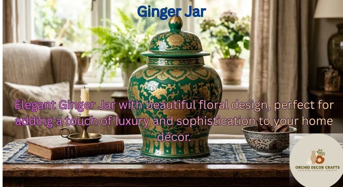 Ginger Jar in Moradabad – Elegant Decorative Ginger Jar