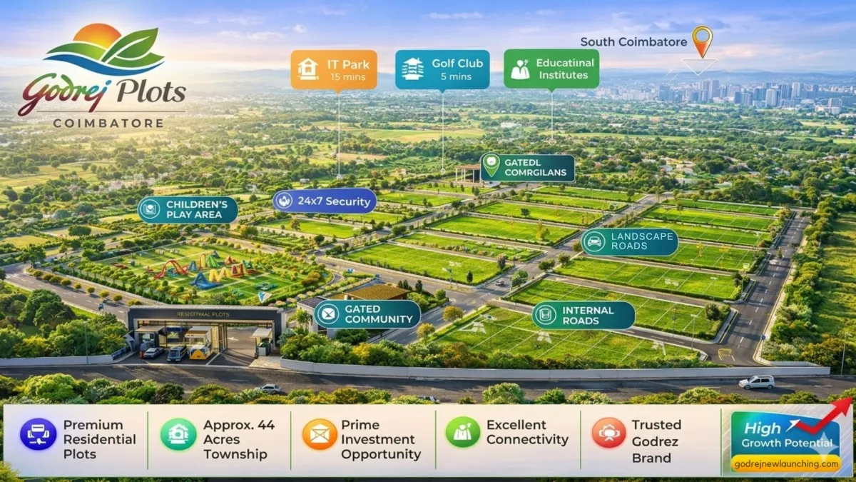 Godrej Plots Coimbatore: NRI Investment Guide & Site Review
