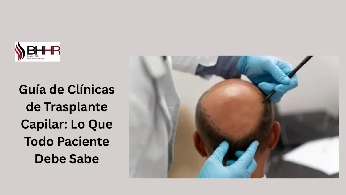 Guía de Clínicas de Trasplante Capilar: Lo Que Todo Paciente Debe Sabe