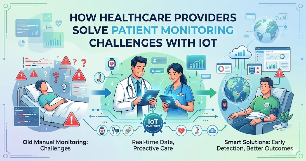 How Healthcare Providers Solve Patient Monitoring Challenges With IoT