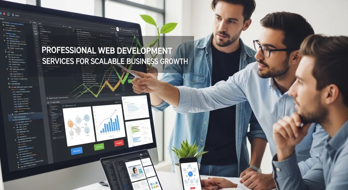 Professional Web Development Services for Scalable Business Growth