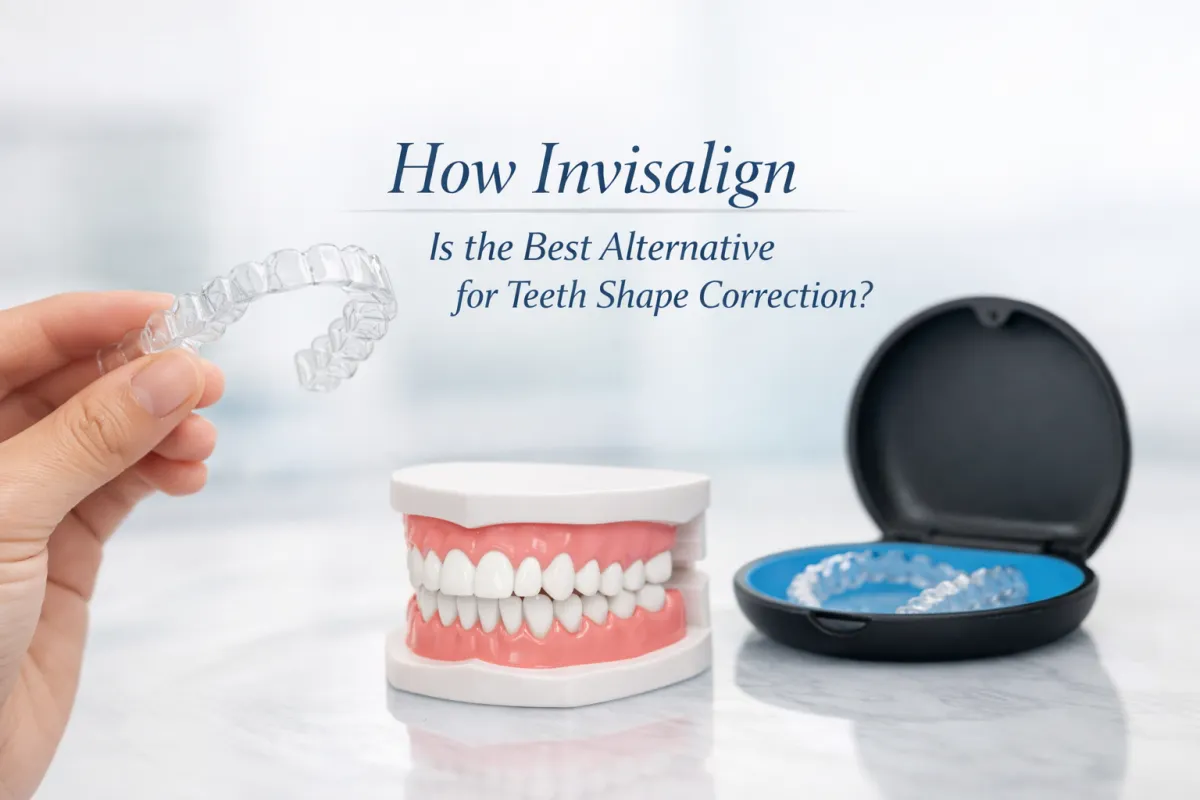 How Invisalign Is the Best Alternative for Teeth Shape Correction?