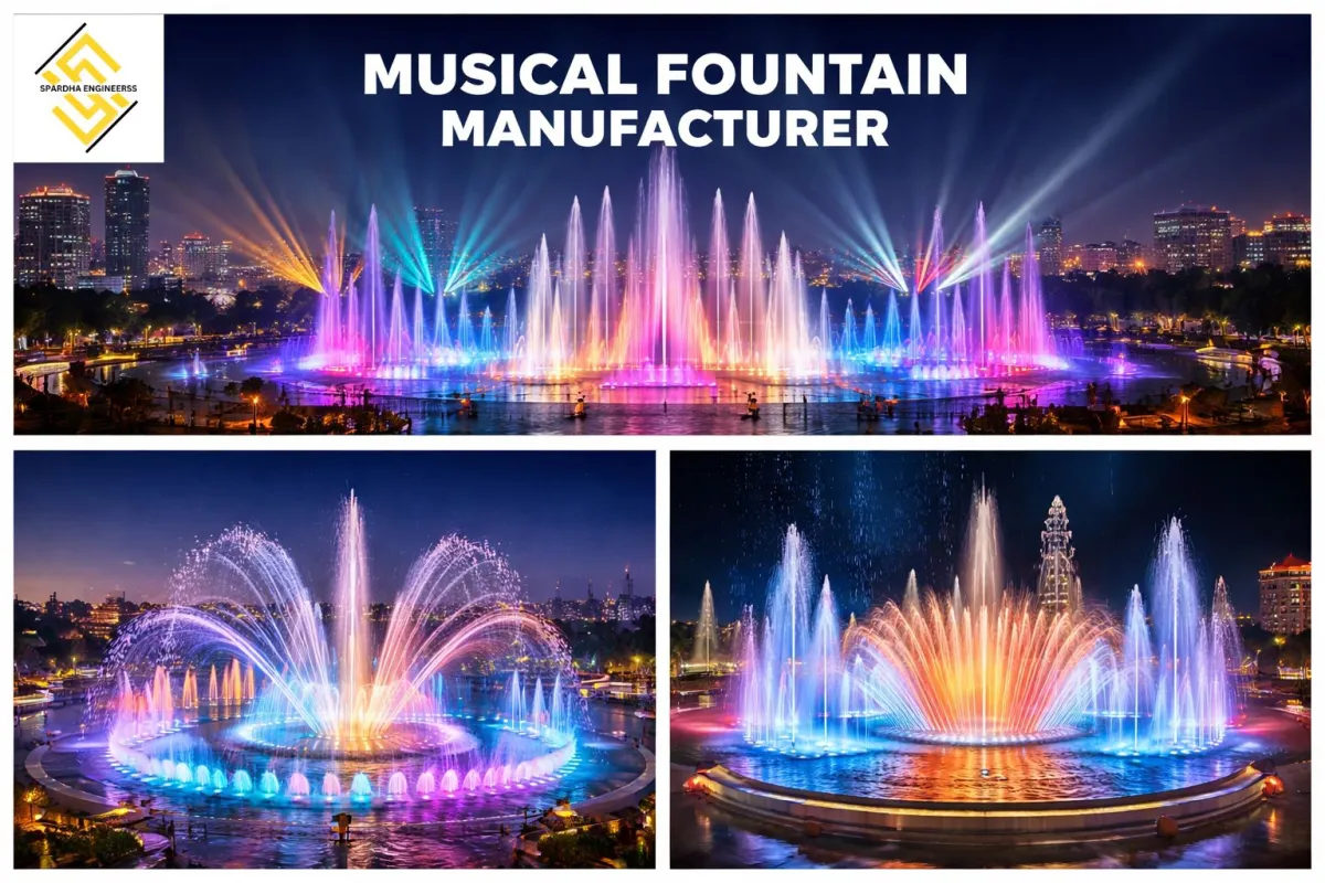 Musical Fountain Manufacturer: Creating Stunning Water Shows with Musi