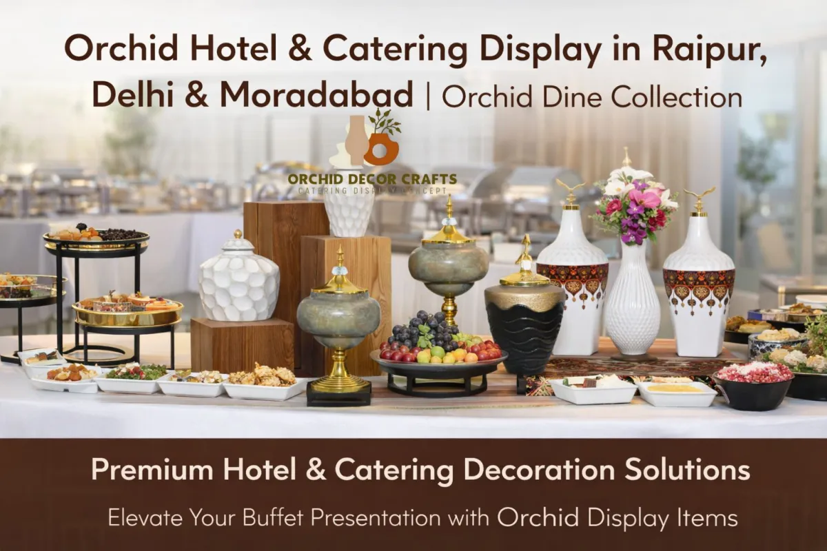 Events with Premium Orchid Hotel & Catering Display