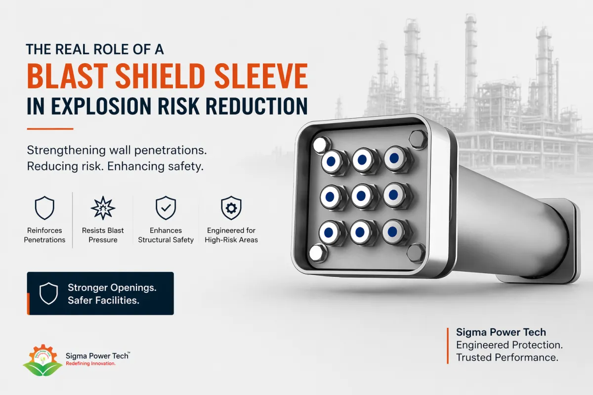 Industrial Risk Reduction with Blast Shield Sleeves