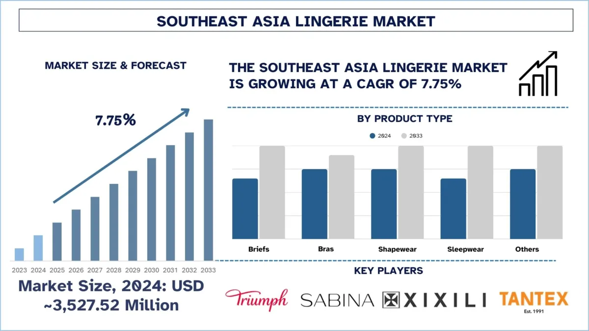 Image for article: Southeast Asia Lingerie Market Size, Demands, Grow...
