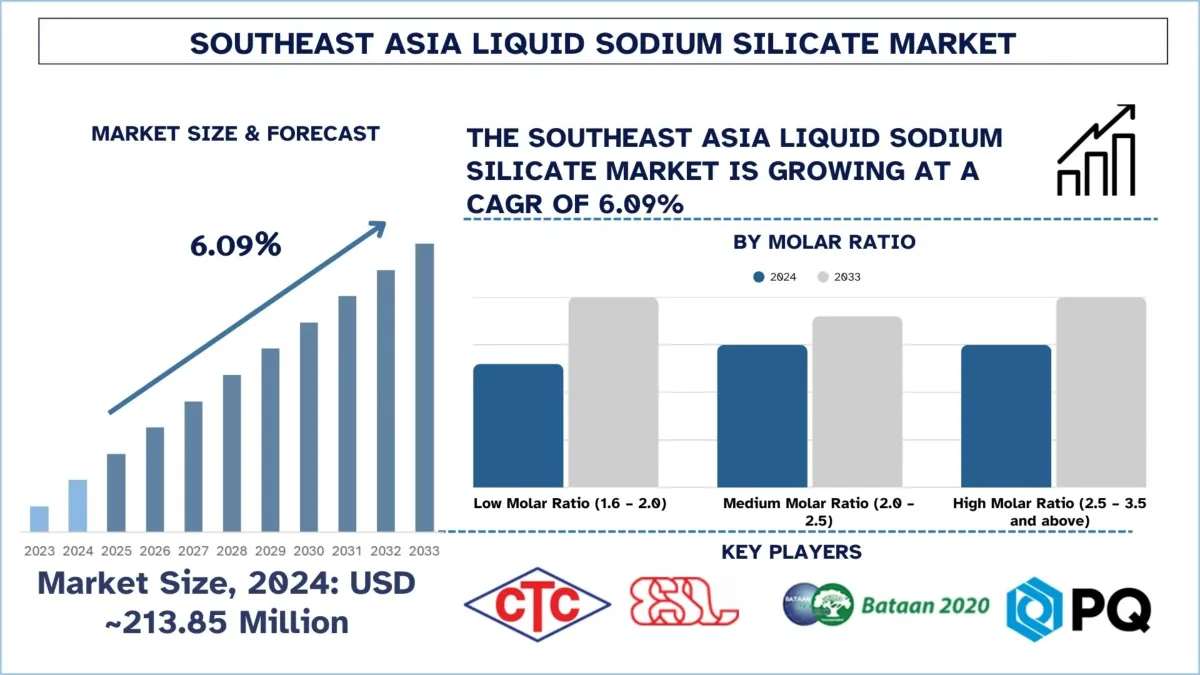 Image for article: Southeast Asia Liquid Sodium Silicate Market Size,...