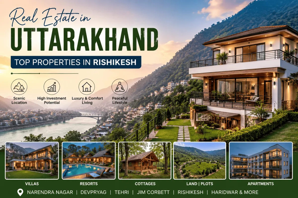 Real Estate in Uttarakhand | Top Properties in Rishikesh
