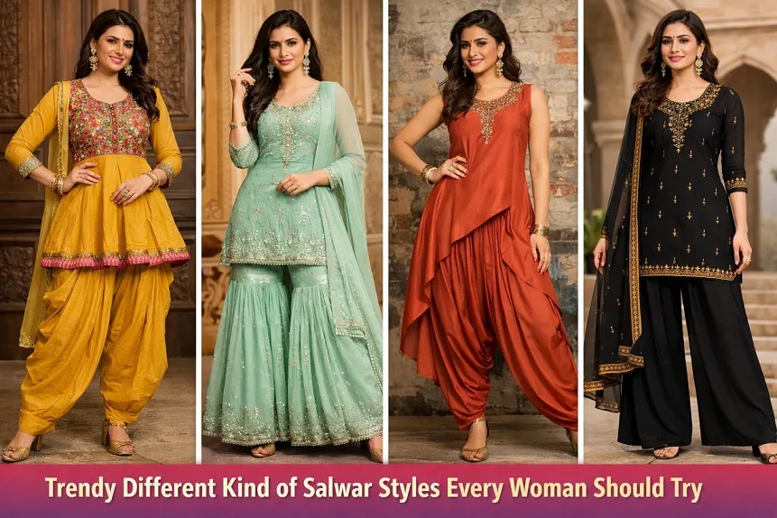 Trendy Different Kind of Salwar Styles Every Woman Should Try Featured Image