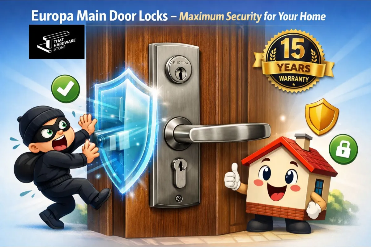 Europa Main Door Locks for Modern Apartments