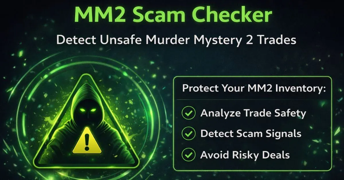 Strengthening Smart Trading Decisions Using MM2 Scam Checker Based Saf