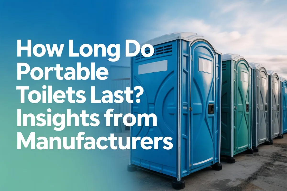 How Long Do Portable Toilets Last? Insights from Manufacturers
