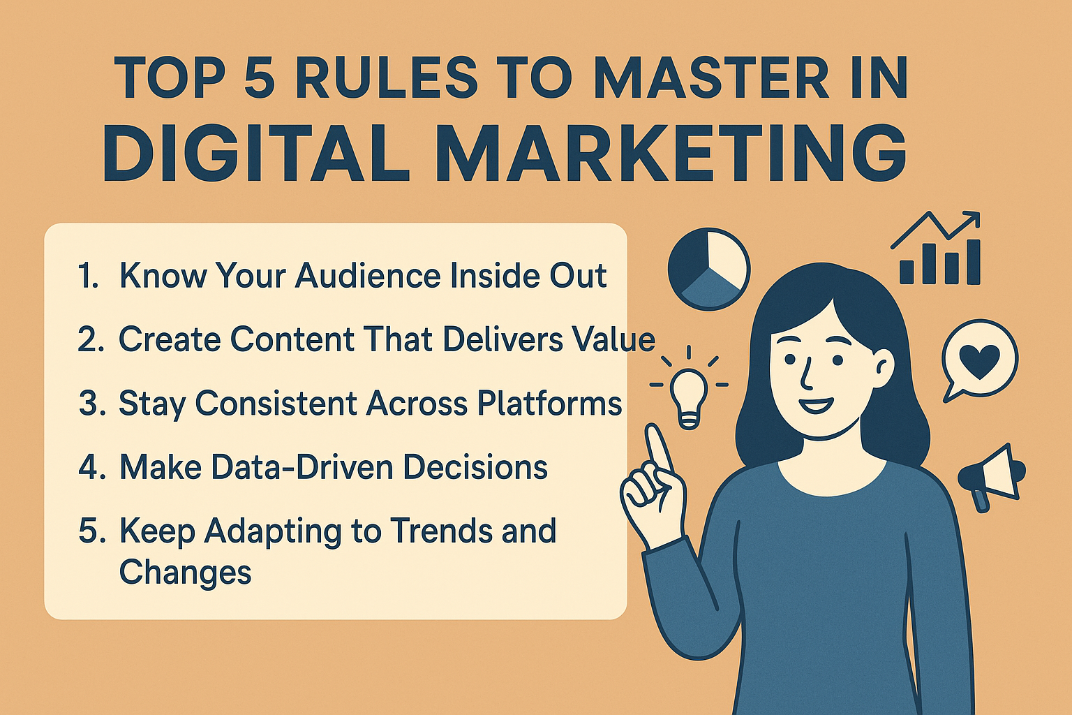 Top 5 Rules to Master in Digital Marketing