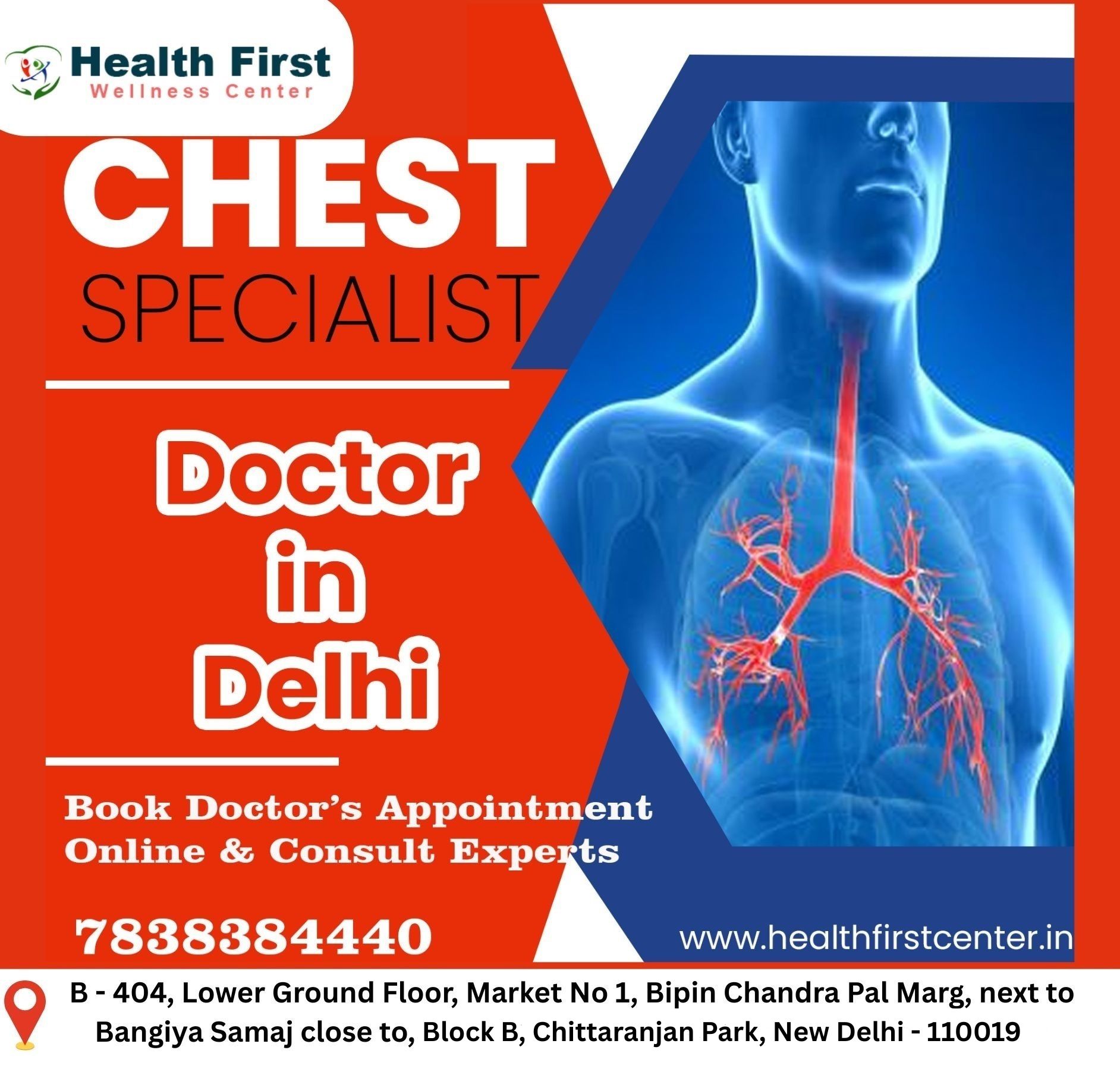 Why You Should Consult a Chest Specialist in Delhi for Breathing Problems?