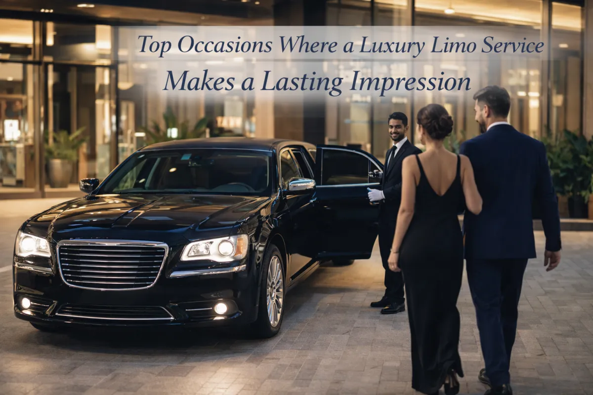 Top Occasions Where a Luxury Limo Service Makes a Lasting Impression