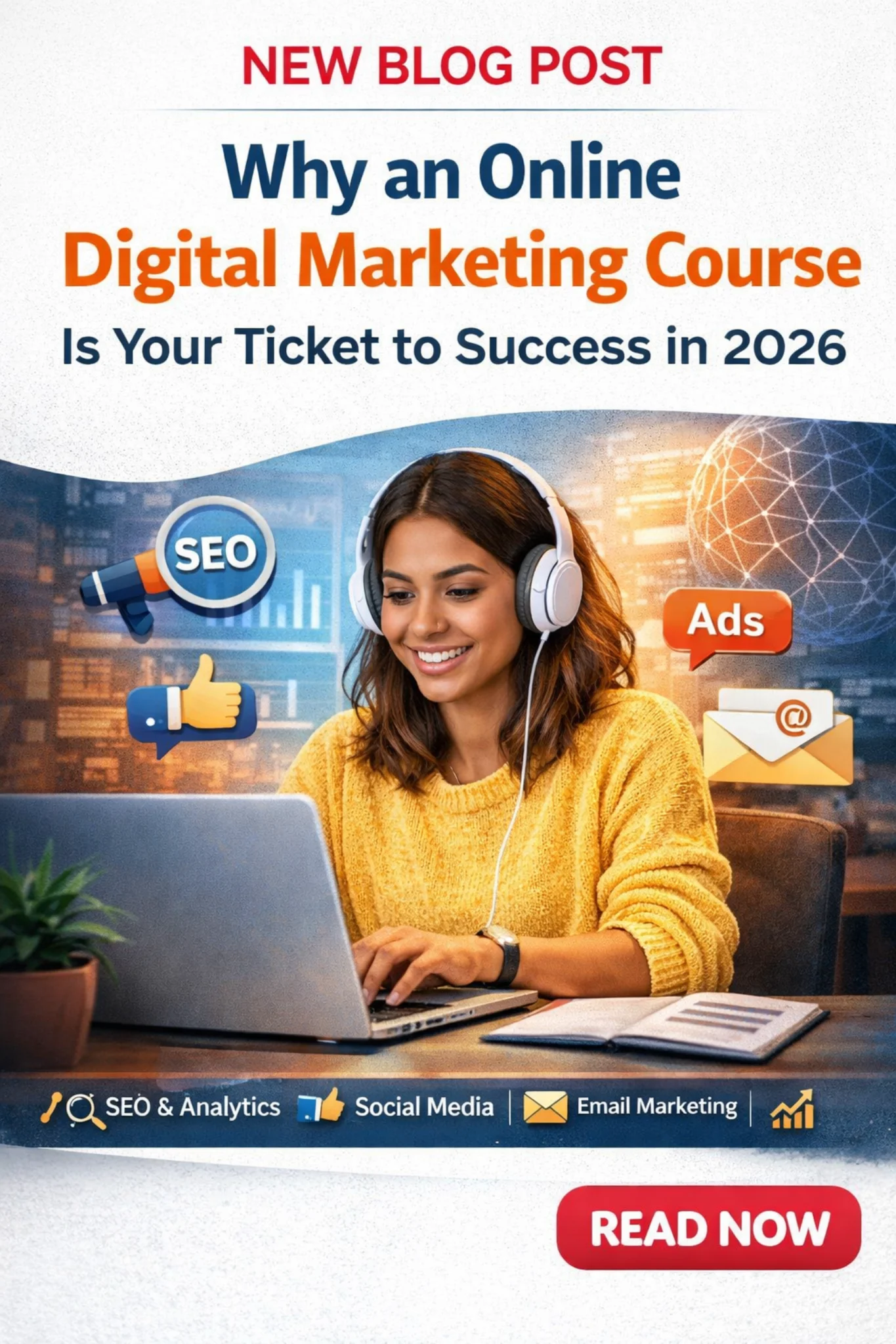 Why an Online Digital Marketing Course Is Your Ticket to Success in 2026