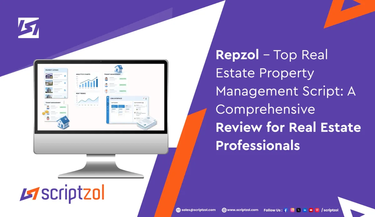 Repzol Real Estate Property Management Script Review - Scriptzol